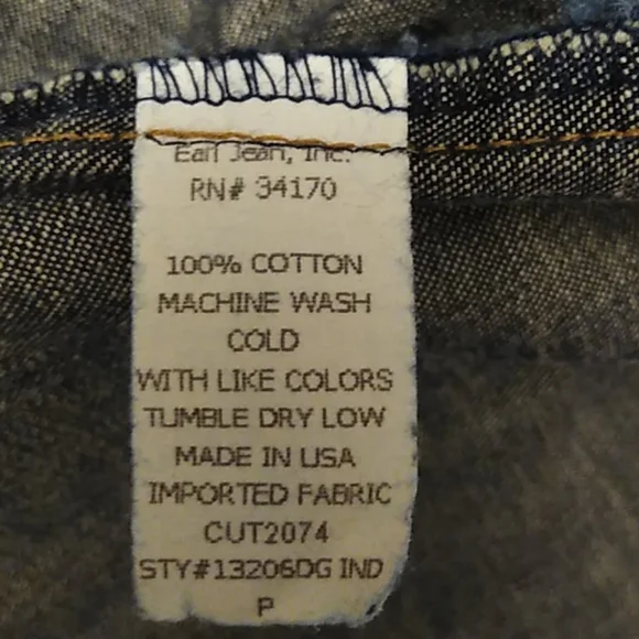 Earl Jeans Denim Dress/Jacket - Picture 5 of 6